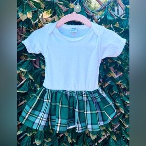 ▪️ 4/$25-‎ Tartan Tots Bodysuit Dress